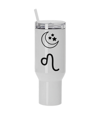 Custom Big Three Astrology Travel Mug – Zodiac Sun, Moon & Rising Sign Stainless Steel Cup