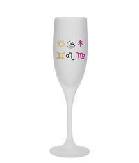 Frosted Champagne Flute – The Big Three Collection