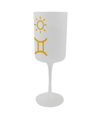 Personalised Wine Glass – Custom Zodiac or City Design