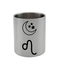 Stainless Steel Zodiac Mug – 300ml Silver