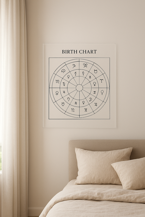 AcryliScope Birth Chart Panel