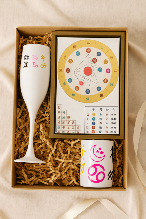 200g White candle ‘Sign & Scent'