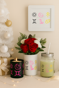 200g Black Candle ‘AstroAura’