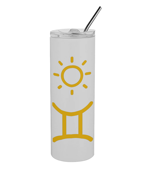 Personalised Stainless Steel Tumbler – Custom Zodiac or City Design for Hot & Cold Drinks